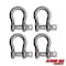 Extreme Max Extreme Max 3006.8318.4 BoatTector Stainless Steel Anchor Shackle - 3/8", 4-Pack 3006.8318.4 - alternate 1